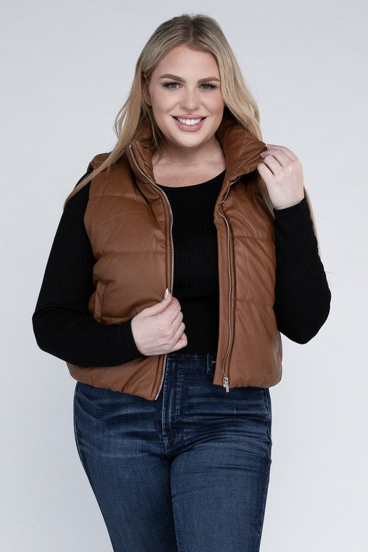 Curvy Puff Vest