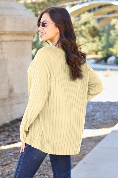 Basic Bae Long Sleeve Knit Top