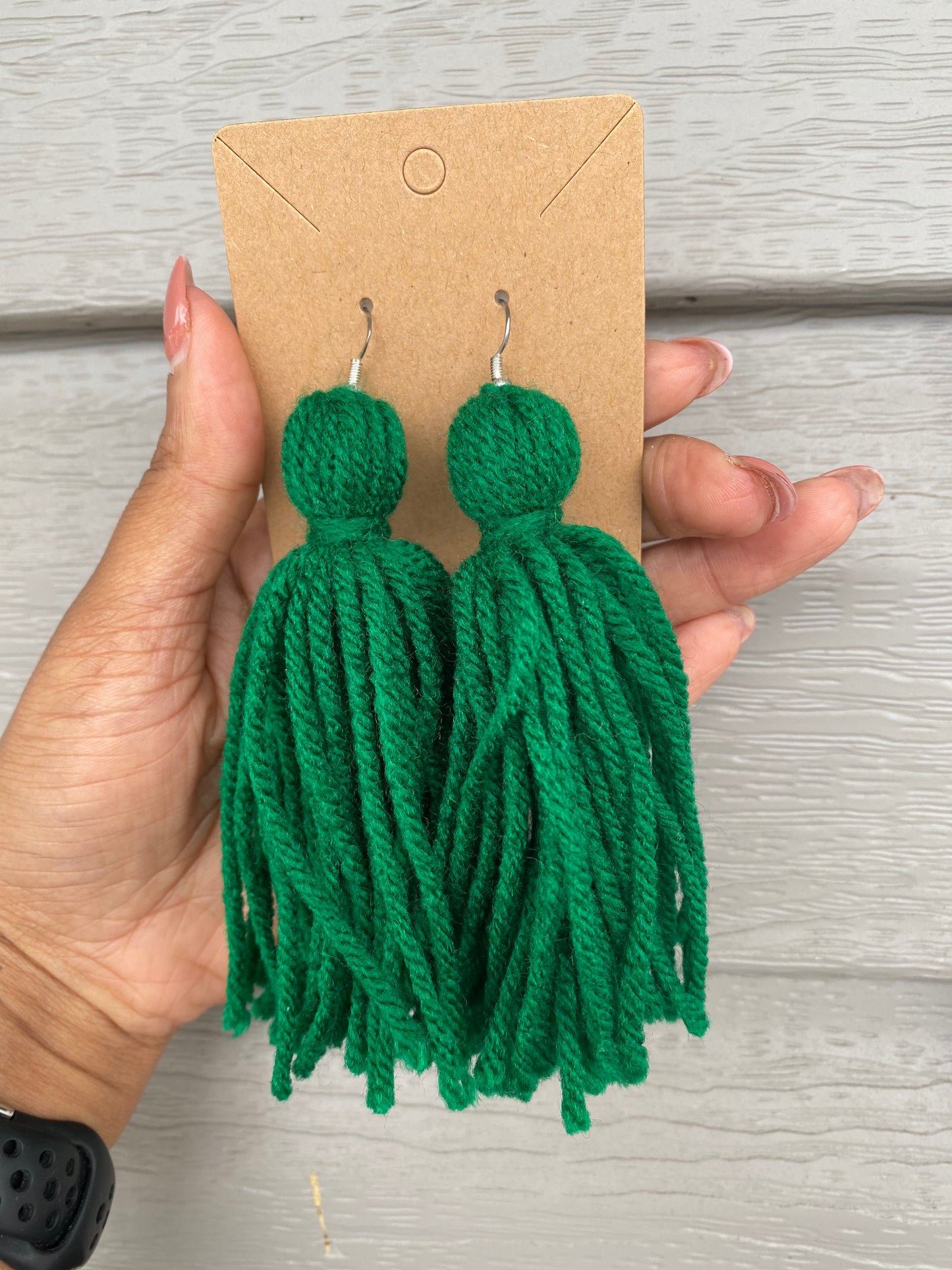 Boho Yarn Tassel Earring (S)